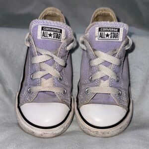 Converse Kids Lilac All Star Sneakers
